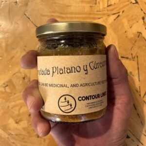 Mermelada de platano y cúrcuma - 10 onzas