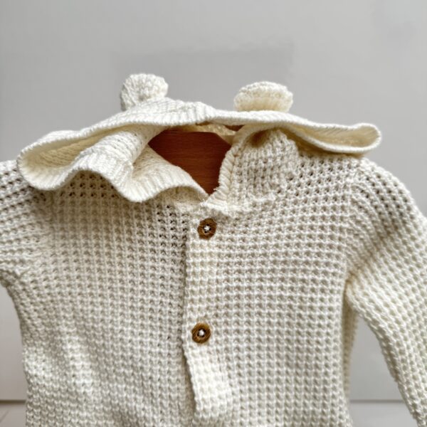 Cardigan blanco