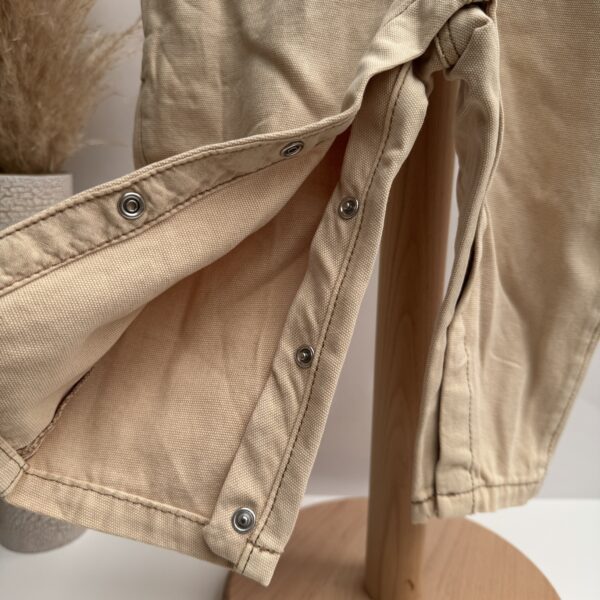Overol beige lona - Imagen 6