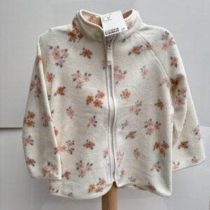 Suéter crema floreado