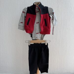 Set chaleco rojo