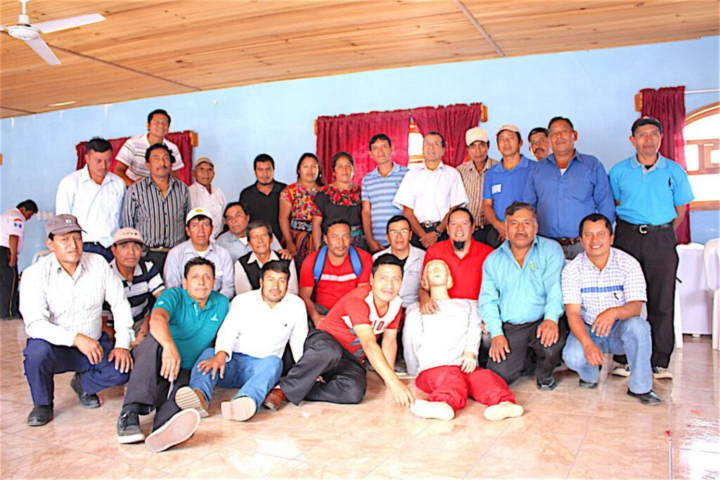 coordinadora local para la reduccion de desastres en yatza